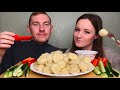 МУКБАНГ ПЕЛЬМЕНИ СИБИРСКАЯ КОЛЛЕКЦИЯ 4 вида мяса ответы на вопросы MUKBANG DUMPLINGS SIBERIAN