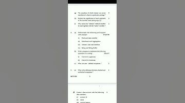 IGNOU |•| Objects Oriented & JAVA (MCS 24) Question Paper (June 2010)|•|Created by Own Classroom no