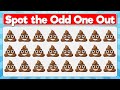 Spot the odd one out emojis 100 emoji puzzles