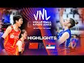 🇨🇳 CHN vs. 🇷🇸 SRB - Highlights Week 3 | Women&#39;s VNL 2023