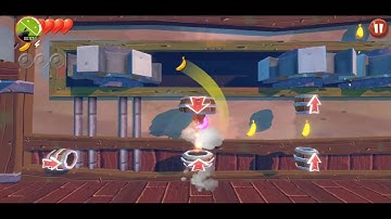 BANANA KONG BLAST - Level 5 -1 - Gameplay - Android,iOS