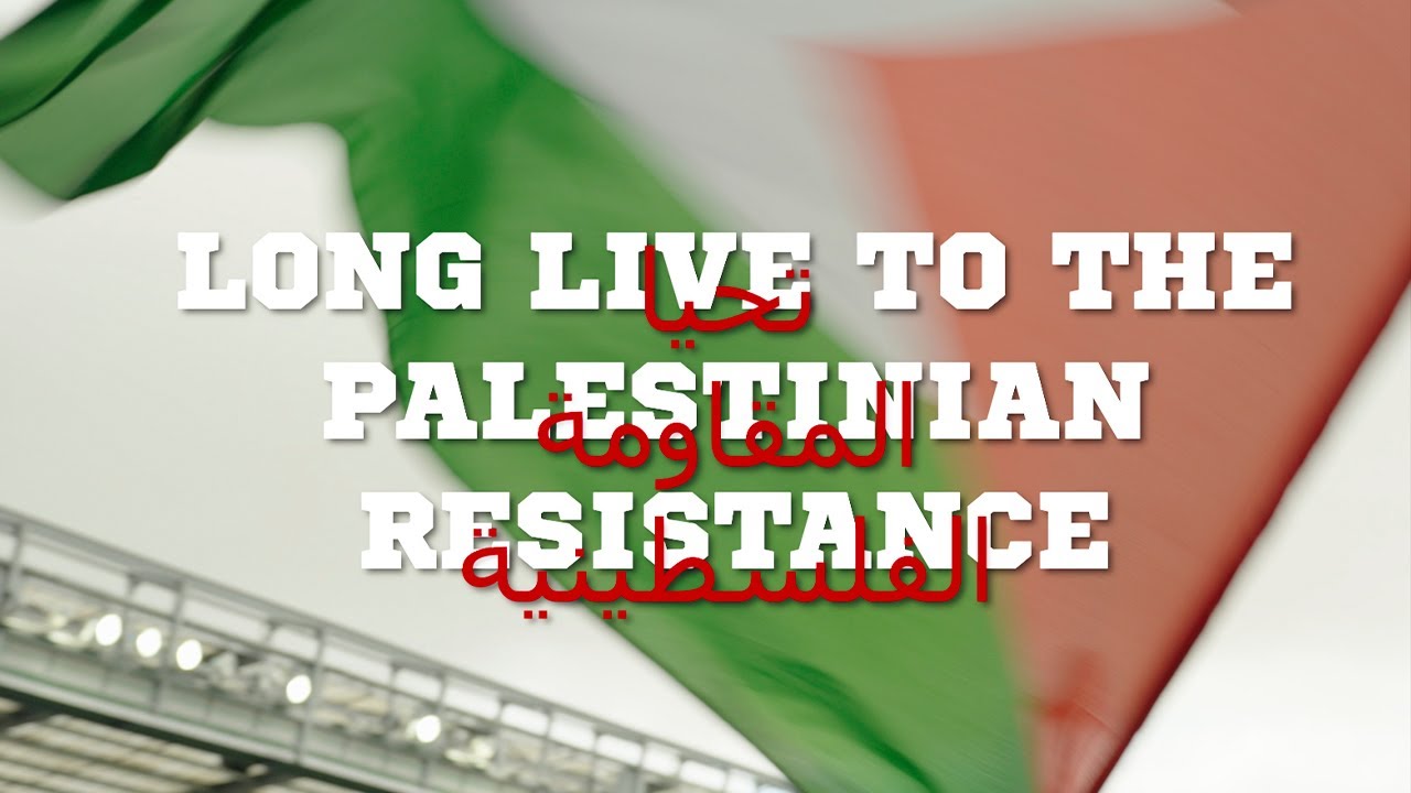 Tifo Palestina - Long live to the Palestinian resistance / 05-10-25