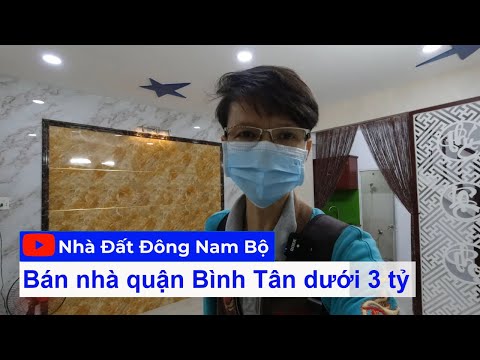 Video nhà bán Bình Tân dưới 3 tỷ - Nhà đẹp 1 lầu, hẻm an ninh yên tĩnh, gần mặt tiền