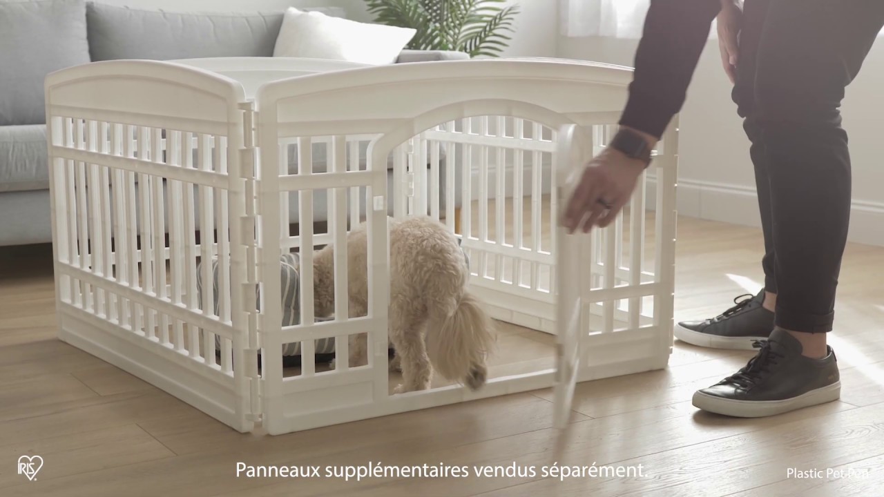 Iris Ohyama - Parc d'intérieur pour chien 