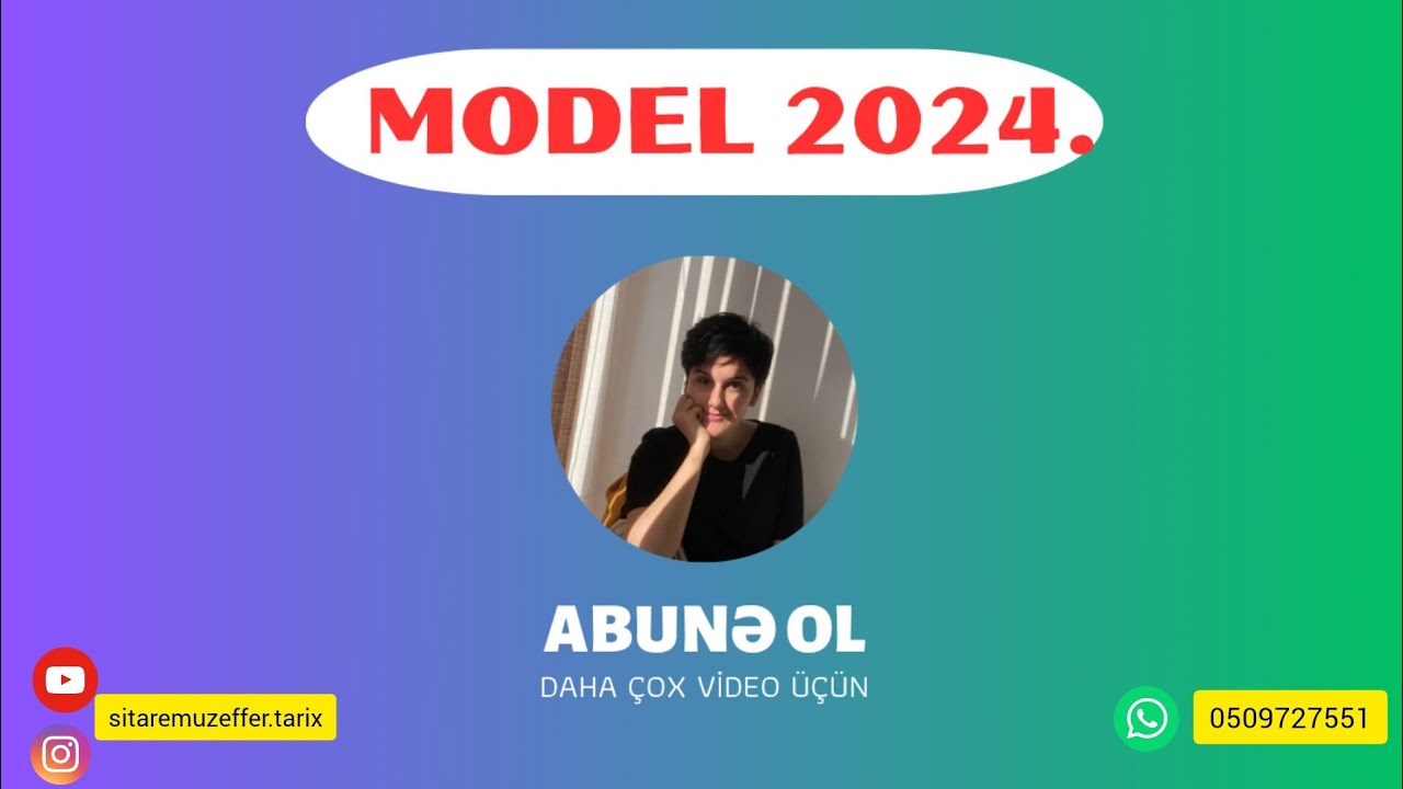 DİM - 2024 Tarixdən model testlərin izahı. (İdeal təkrar)