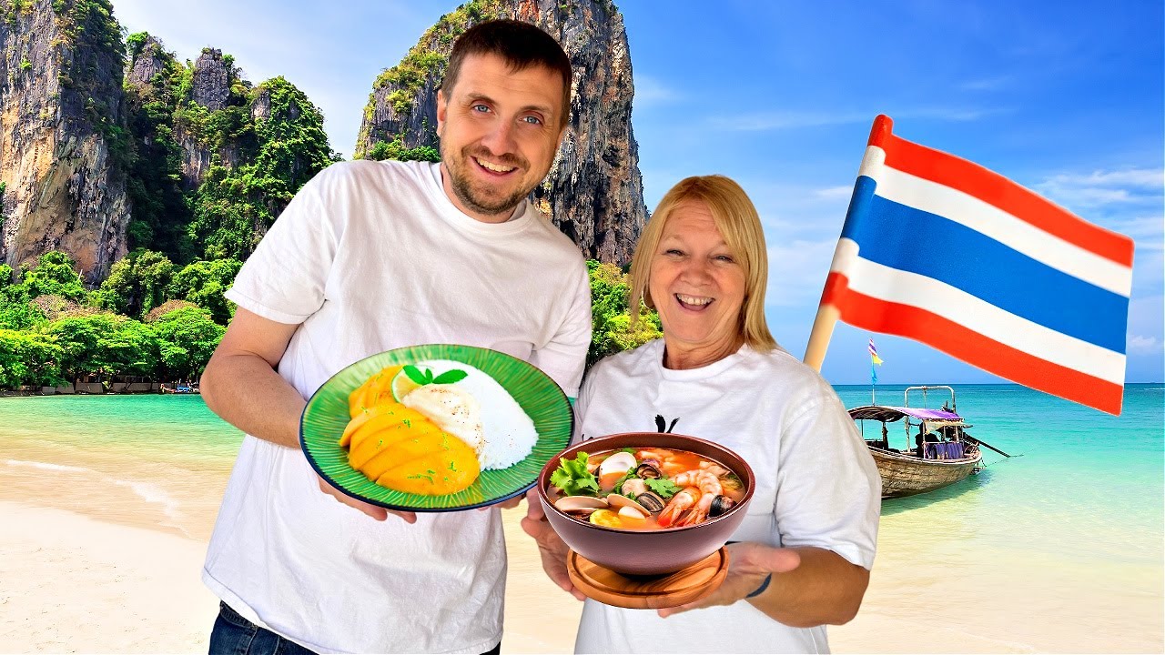 Tasting Thailand Food at Home! | Priceless Reactions to Thai Dishes ❤️