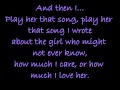 Play Me That Song - Brantley Gilbert (lyrics)