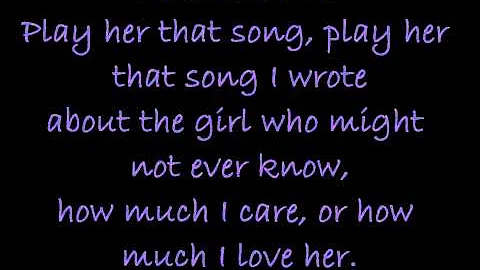 Play Me That Song - Brantley Gilbert (lyrics)