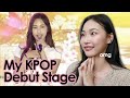 My KPOP Debut Stage Reaction 나의 데뷔 무대 리액션