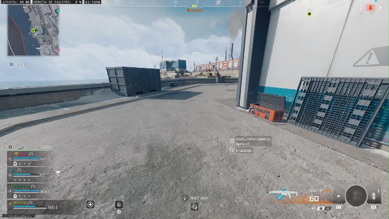 Call of Duty WARZONE - Partida Resurgimiento Rebird Island Invernal