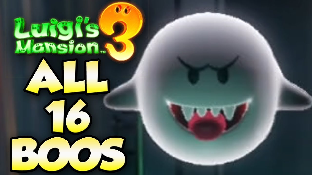 ???? ALL 16 SECRET BOOS In Luigi's Mansion 3 & Where To Find Them! | 100% BOO GUIDE ????
