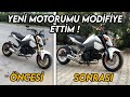 YENİ MOTORUMA KROM JANT VE AİR SÜSPANSİYON TAKTIM !