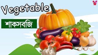 Learn Vegetables Name in English & Bengali for kids | শাকসবজির নাম ইংরেজী ও বাংলায় | সবজি পরিচিতি