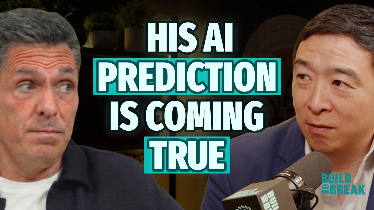 Andrew Yang Warned Us About the AI Job Apocalypse 6 Years Ago. What Does He Think Now?