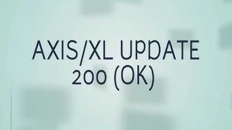 config Axis/XL Opok |UPDATE wuuzzz