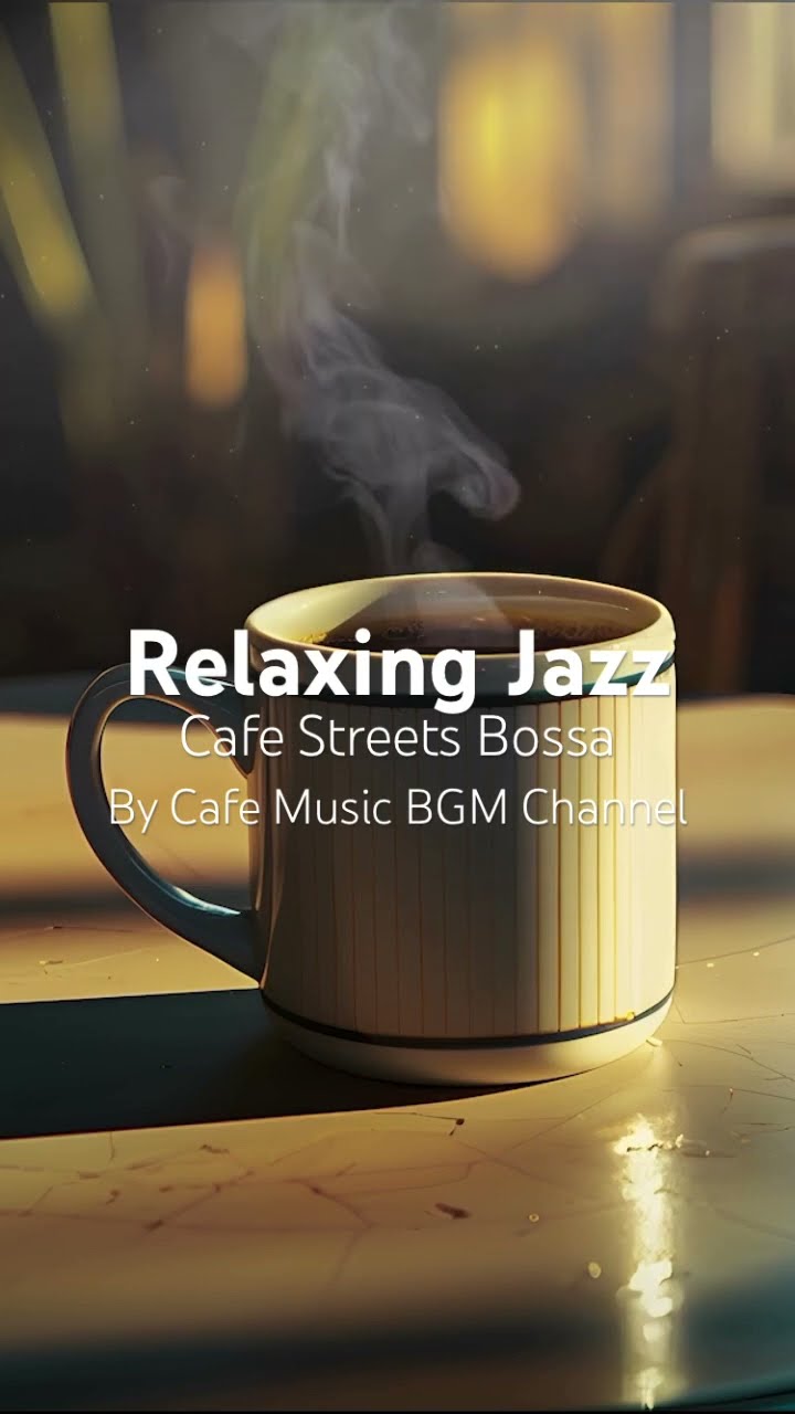 Evening Calm: #WarmCoffee Steam Rises as Relaxing #SmoothJazz Notes Drift Through a #CozyCafé Space