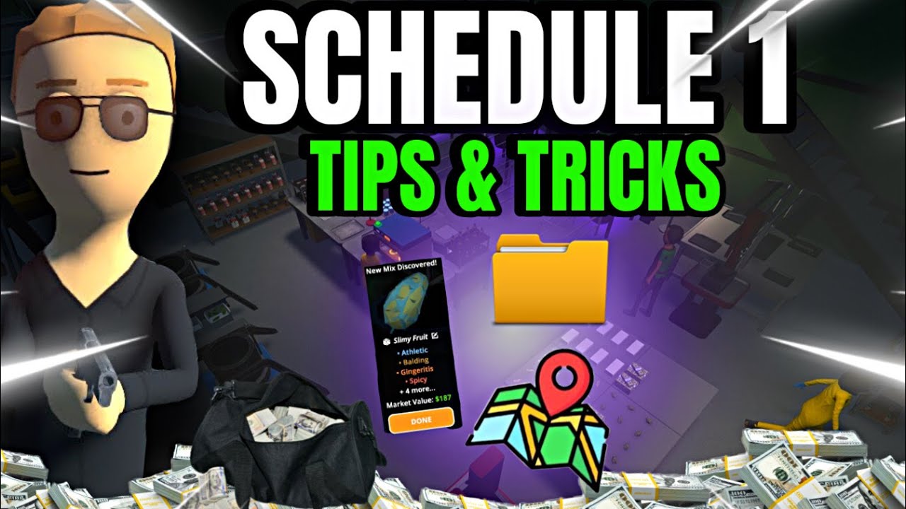 Top 5 things you didn't know in Schedule 1 (Tips & Tricks) - YouTube
