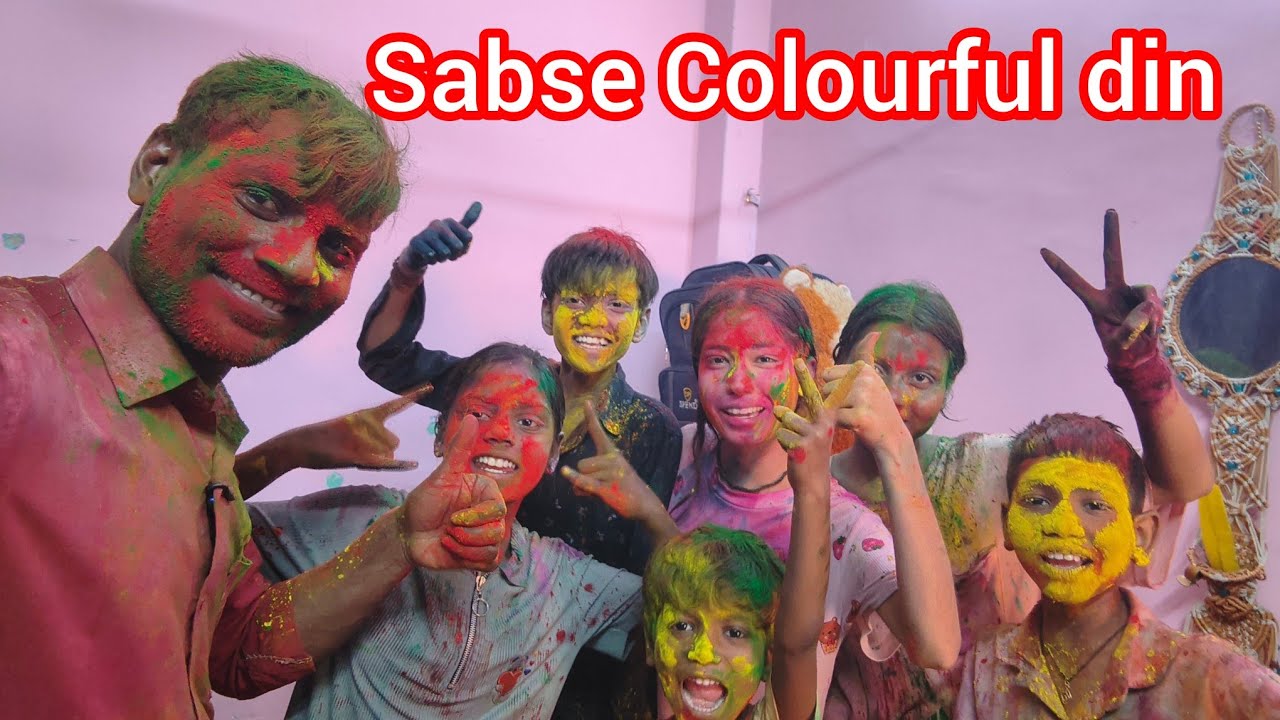 Full masti Holi Voolg Bura Na Mano Holi Hai Full Enjoy This Colourful Festival