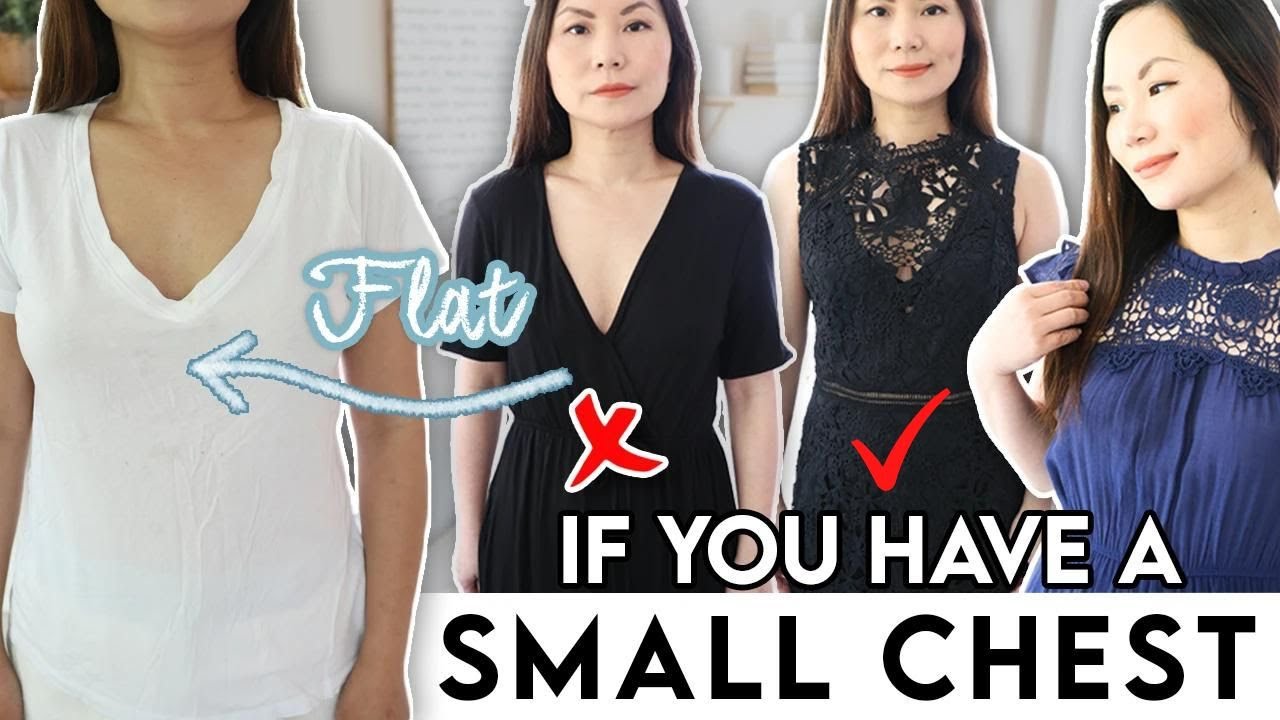 SMALL CHEST STYLING TIPS 2022 - Here are things FLAT CHESTED girls can PULL  OFF ✨ 
