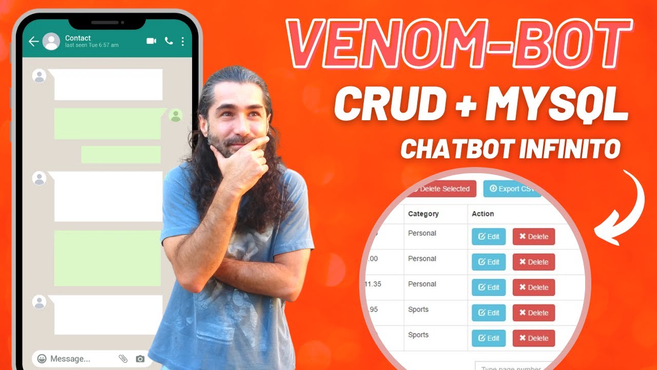 Aprenda como criar um CRUD + ChatBOT Infinito em React e integrar com a ...