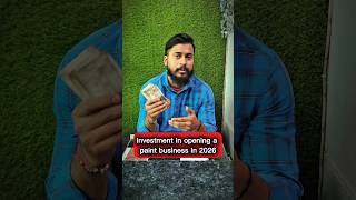 Investment in opening a paint business | Vlog 163 #minivlog #shorts  #viral #ytshorts #newbusiness