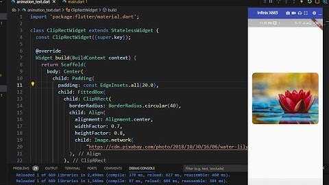 ClipRect/ClipRRect Widget | Flutter | Dart