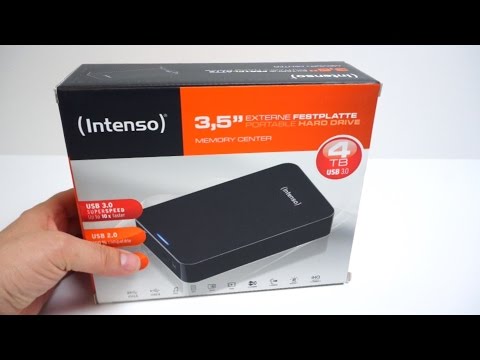 Disque dur externe INTENSO 3.5' 3 To USB 3.0 memory Center