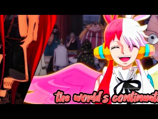 (AMV) the world's continuation Ado (ONE PIECE FILM RED)Uta and Luffy class=