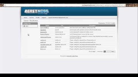 BeastNode Control panel