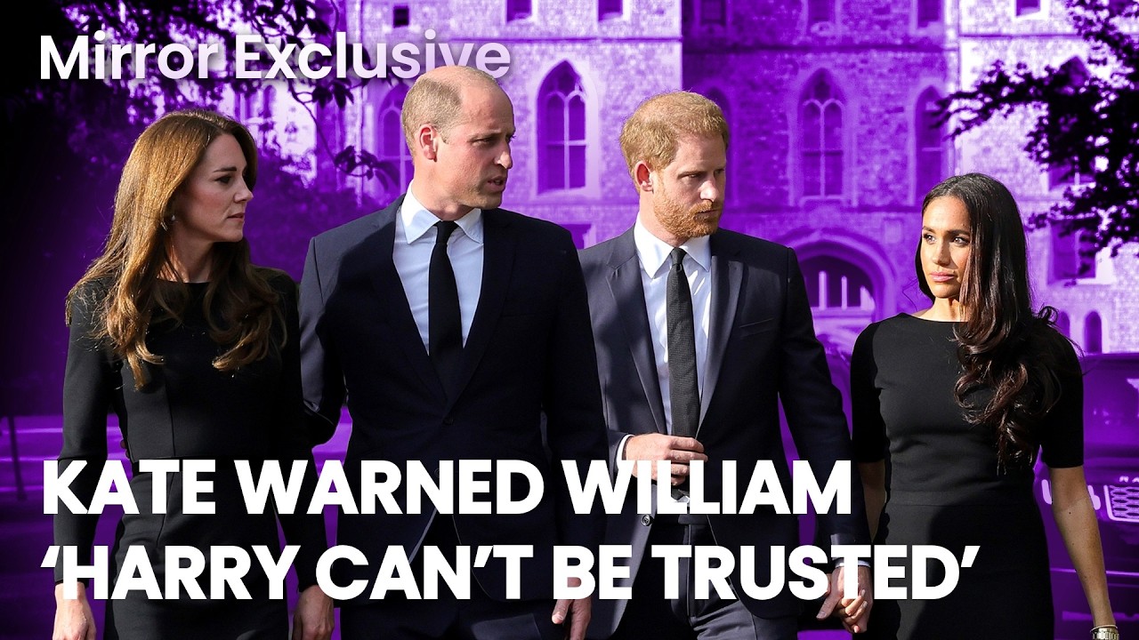 Exclusive: Kate warned William the Meghan and Harry were 'NOT TO BE TRUSTED' after Oprah i