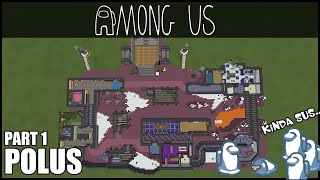 How To Build Polus From Among Us in Minecraft - Part 1