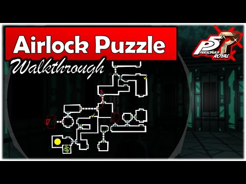 Persona 5 Royal - Spaceport Airlock Puzzle in Okumura's Palace Walkthrough