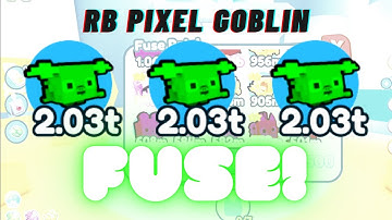 What happens if you fuse 3 Rainbow Pixel Goblin ? | Pet Simulator X - Pixel Update