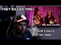 This Duo is Crazyyyy!  Chloe x Halle Tiny Desk (Home) [FIRST REACTION]