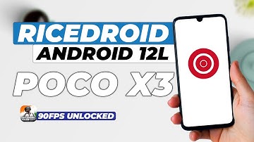 RiceDroid V2.5 Android 12L For Poco X3 | Complete Review + Installation Process Stable Custom Rom