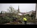 Woman dies in France after violent storms