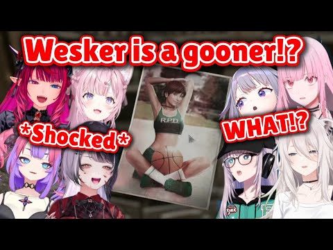 Hololive Girls Find Out Wesker's Secret Stash in Resident Evil Requiem