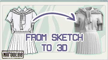 Sketch to 3D | Process Video | Style3D