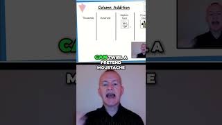 Column Addition: Place Value Army #shorts