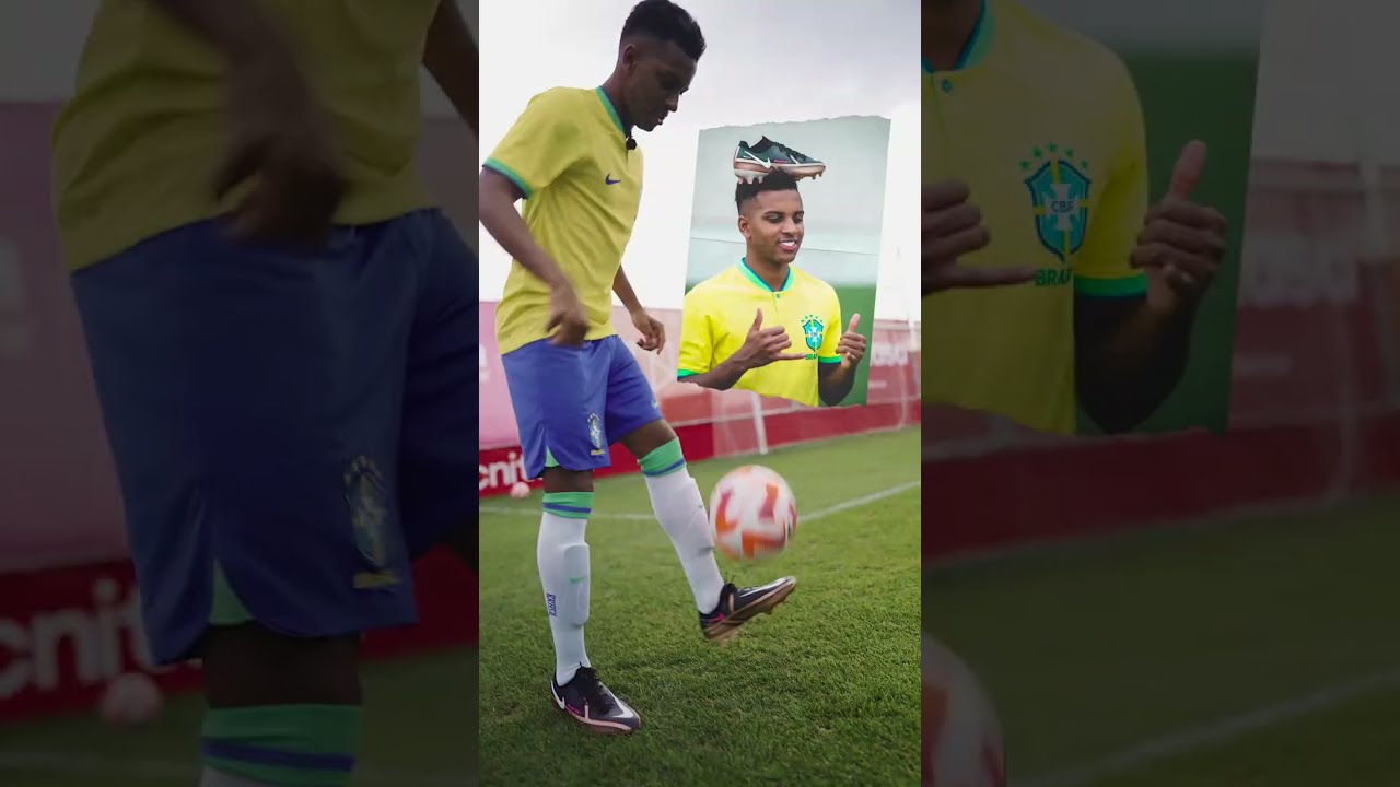 When a Brazilian gets new football boots