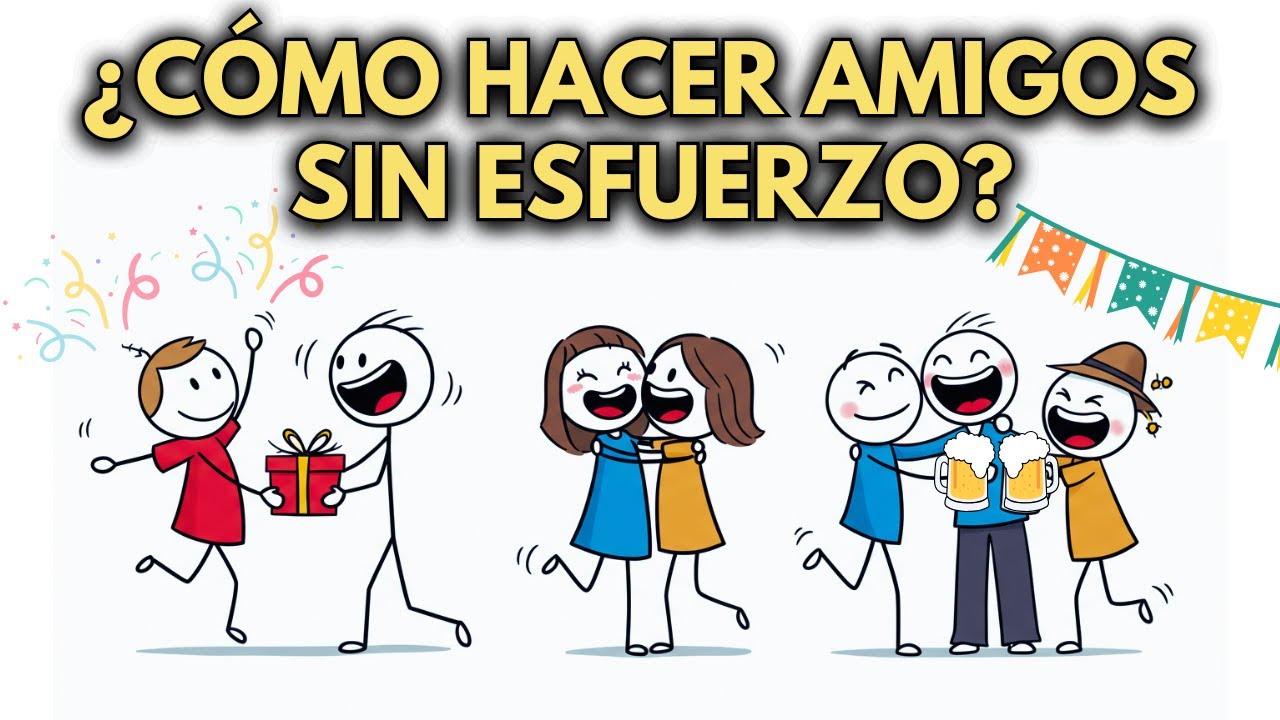 Ganar amigos rápido: secretos para socializar sin esfuerzo