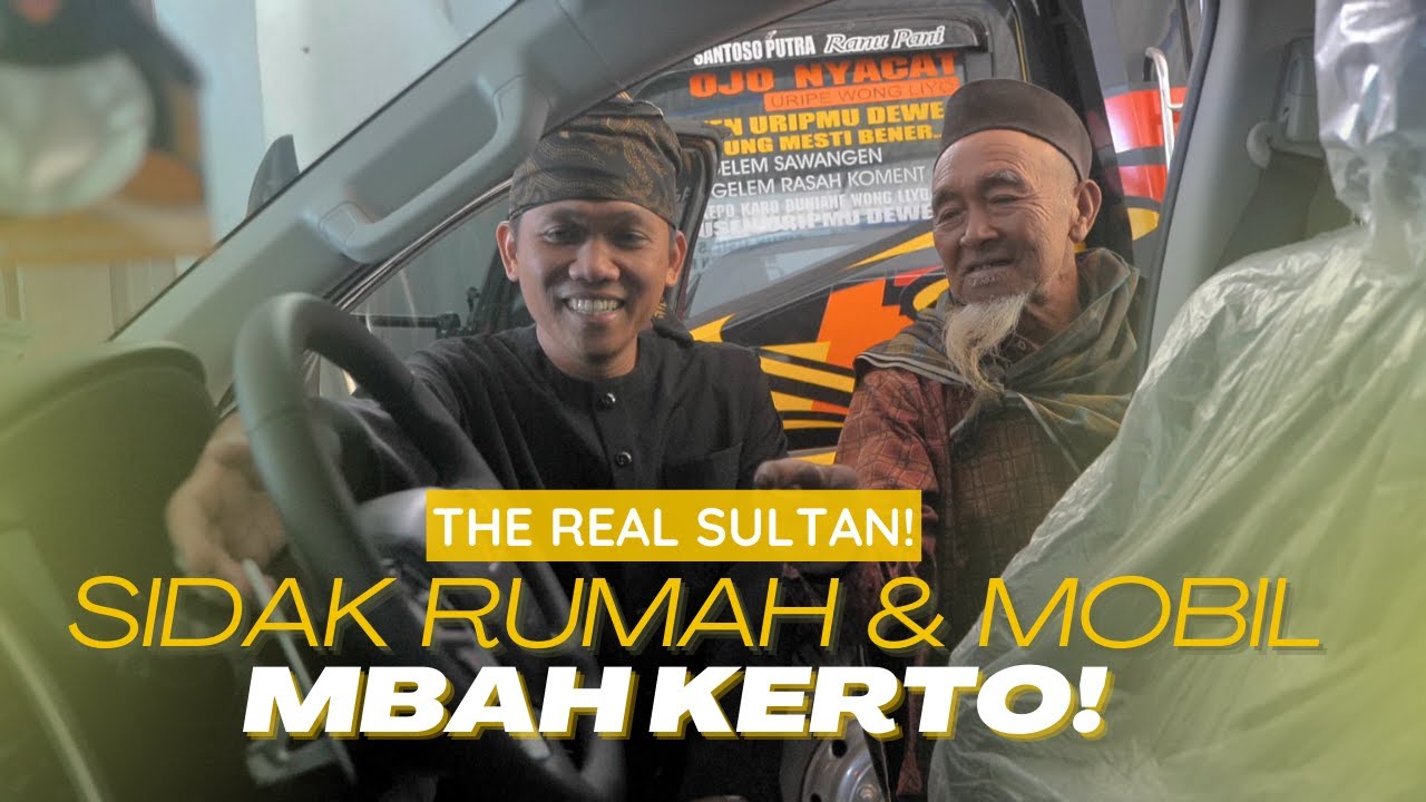 Kunjungi Kediaman MBAH KERTO, Malah DIPAMERI MOBIL BARUNYA YANG VIRAL!