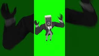 Speakerman Orange Justice Green Screen