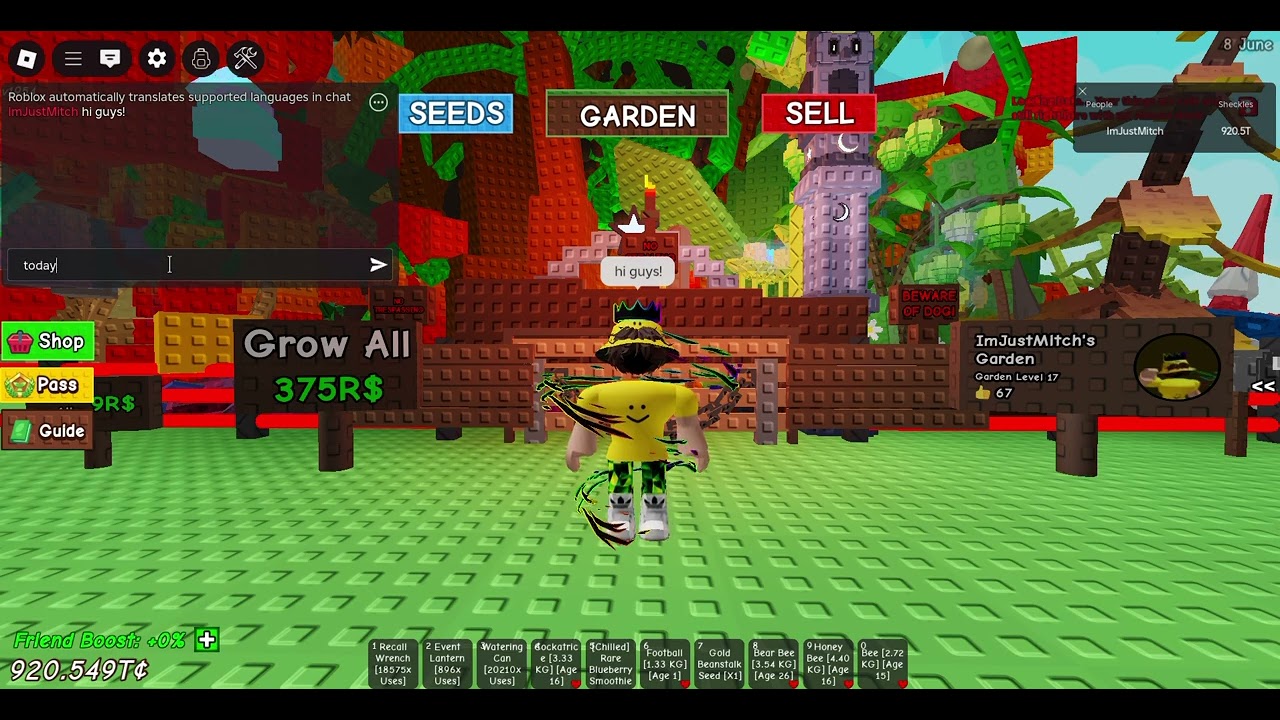 OMG! I hatched a cockatrice in Grow a Garden!