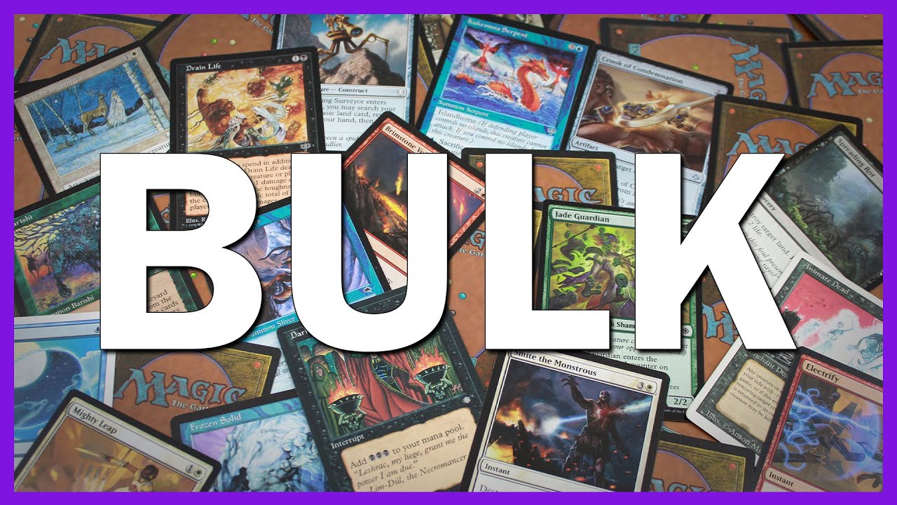 getting rid of bulk mtg cards Magic The Gathering 25 Mythic Rares Magic : Toys & Games What are bulk prices for