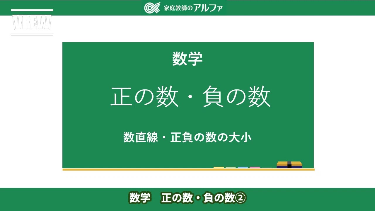 正の数 負の数 基礎知識を動画で解説 中学 数学 公式 家庭教師のアルファ プロ家庭教師の上質な指導 正の数 負の数 基礎知識を動画で解説 中学 数学 公式 家庭教師のアルファ プロ家庭教師の上質な指導