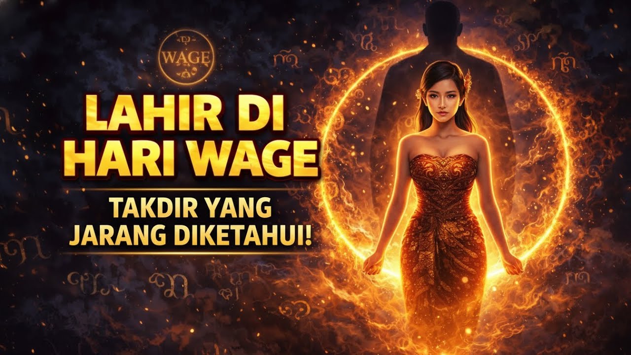 YANG LAHIR DI HARI WAGE ❗ SIMAK DENGAN BAIK ❗ KITA BONGKAR SEMUANYA DI SINI ❗