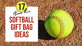 DIY Softball Gift Bag Ideas the Whole Team Will Love