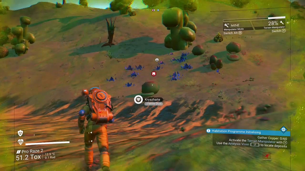 Finding & Mining Copper - No Man's Sky - YouTube