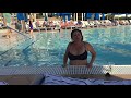 VERY drunk girl in pool harassing hotel guest